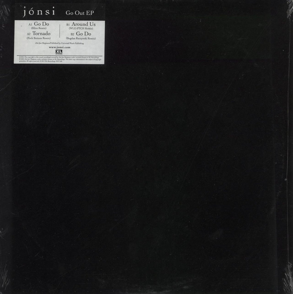 Jonsi Go Out EP - RSD11 - Sealed UK 12" vinyl single (12 inch record / Maxi-single) XLT540