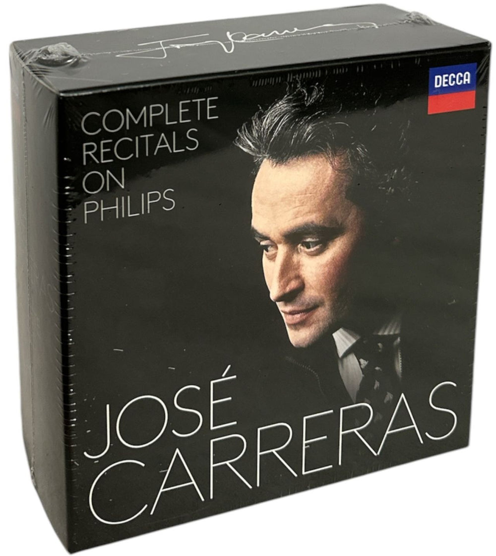 José Carreras The Philips Years - Sealed UK CD Single Box Set 4854651