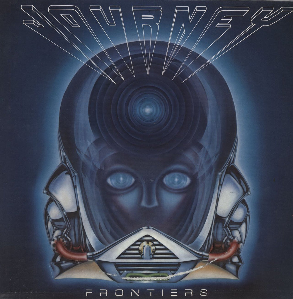 Journey Frontiers UK vinyl LP album (LP record) CBS25261