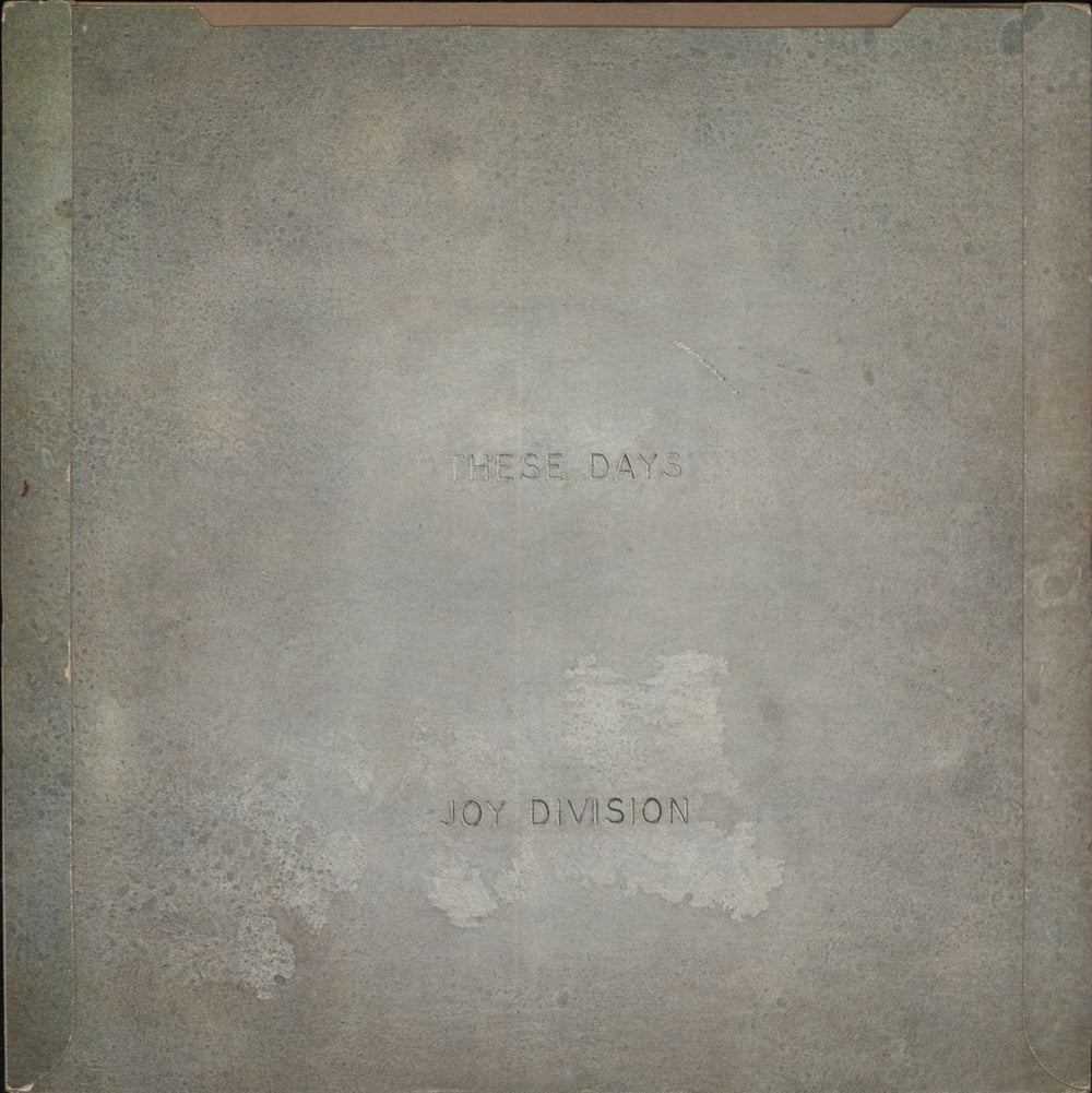 Joy Division Love Will Tear Us Apart - 1st - Translucent Red Vinyl UK 7" vinyl single (7 inch record / 45)