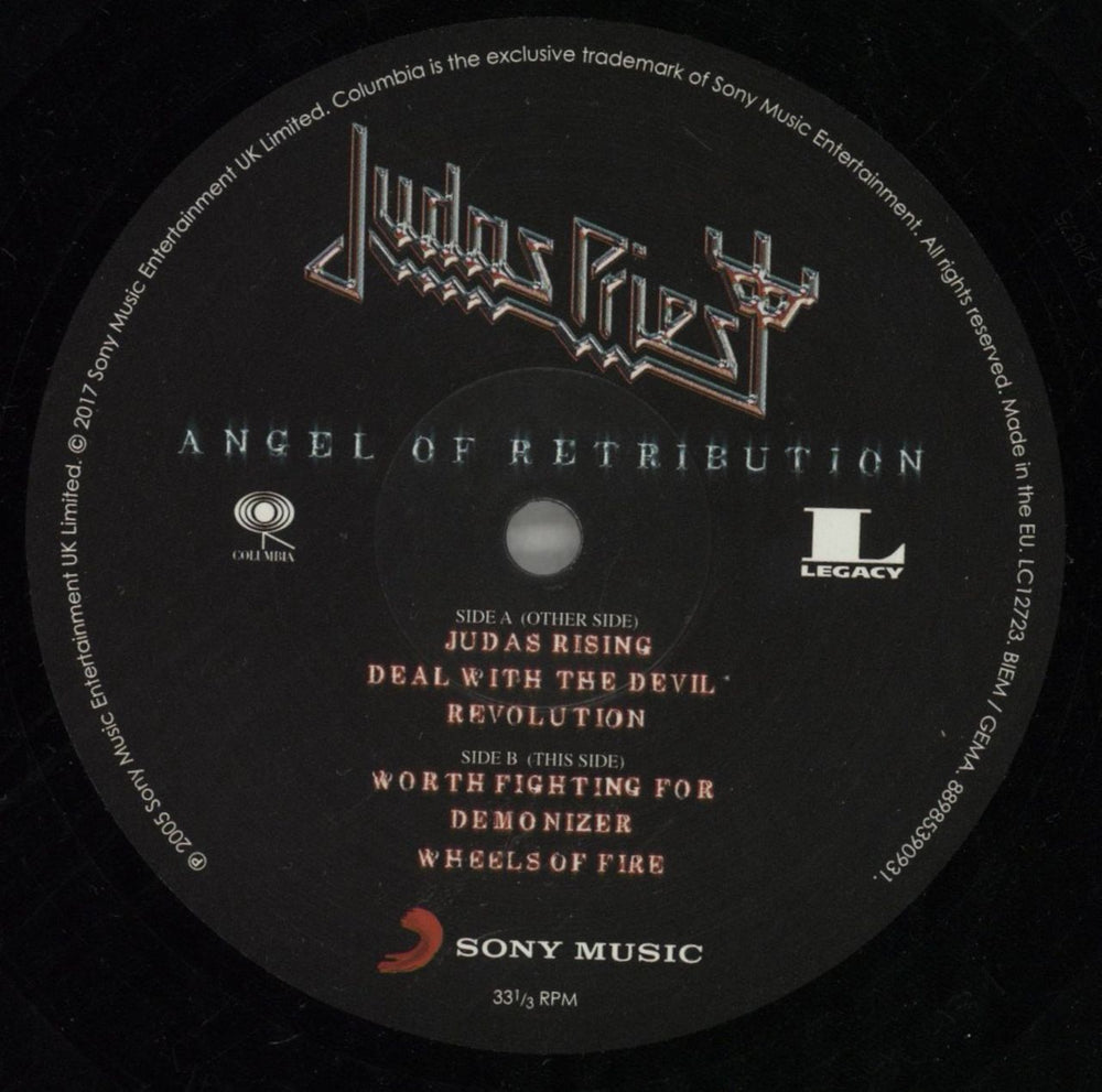 Judas Priest Angel Of Retribution - 180gm - EX UK 2-LP vinyl record set (Double LP Album) JUD2LAN868656