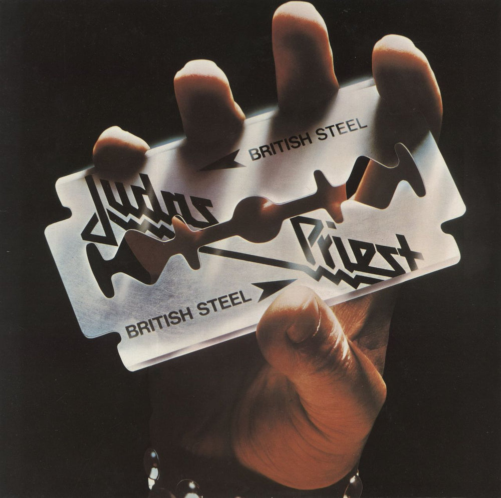 Judas Priest British Steel Dutch vinyl LP album (LP record) 32412