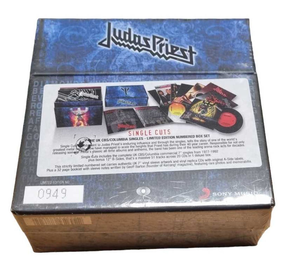 Judas Priest Single Cuts - Sealed UK CD Album Box Set 2011