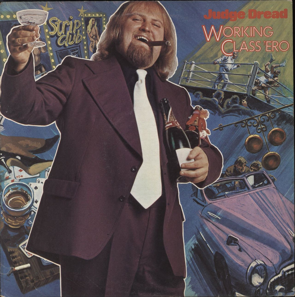 Judge Dread Working Class 'Ero UK vinyl LP album (LP record) TRLS100