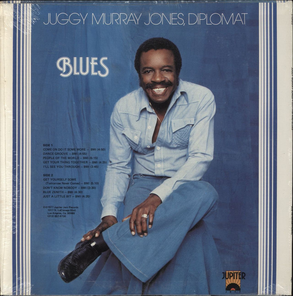 Juggy Jones Rhythm And Blues US vinyl LP album (LP record)