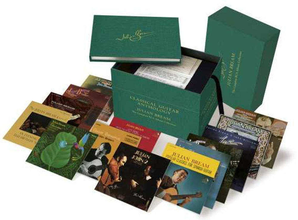 Julian Bream Classical Guitar Anthology - The Complete RCA Album Collection UK CD Album Box Set 88725462422