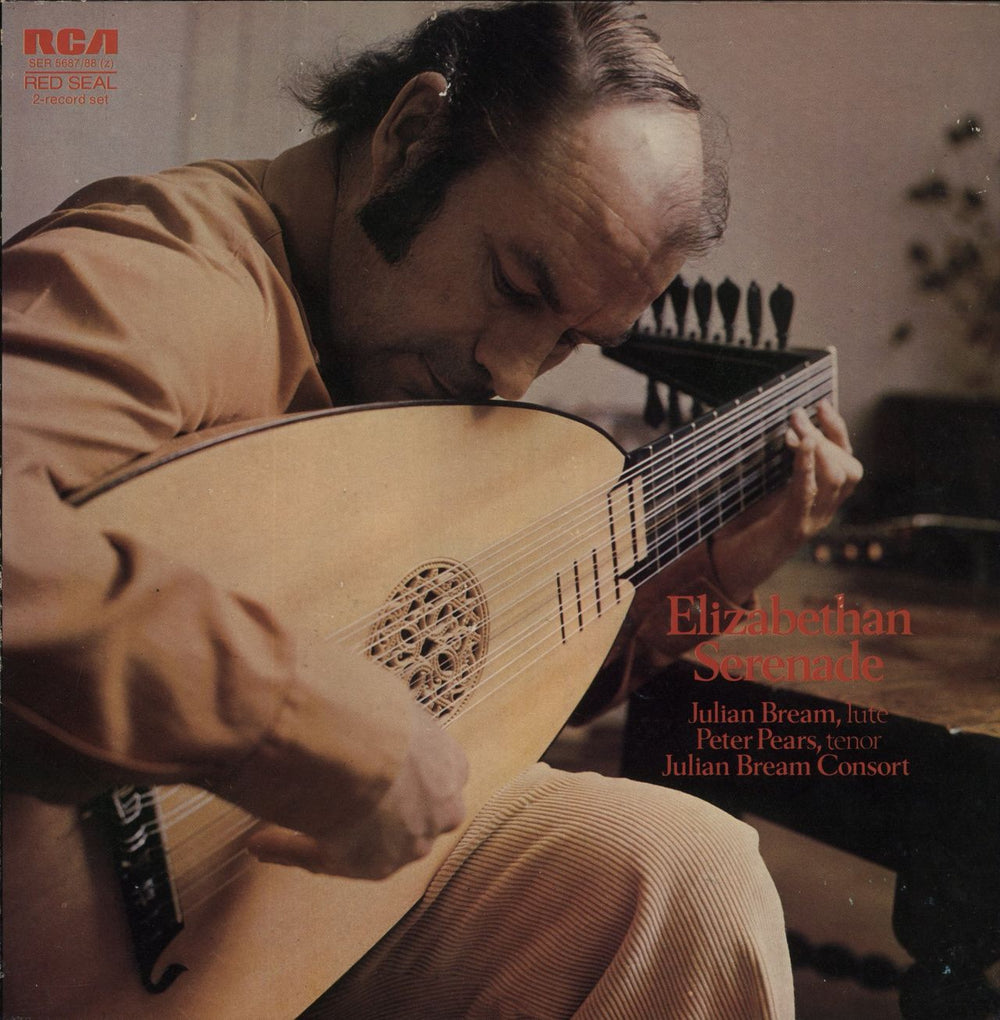 Julian Bream Elizabethan Serenade UK Vinyl Box Set SER5687/88