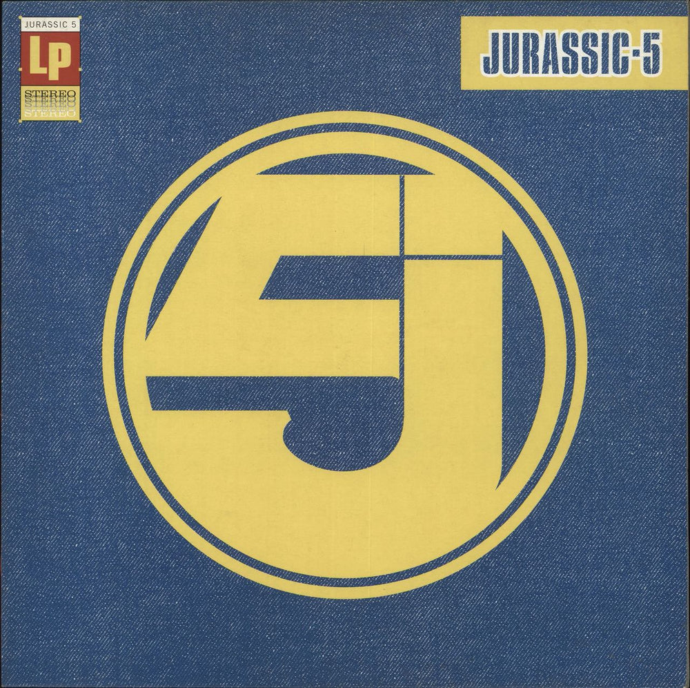 Jurassic 5 Jurassic 5 UK vinyl LP album (LP record) PAN015LP