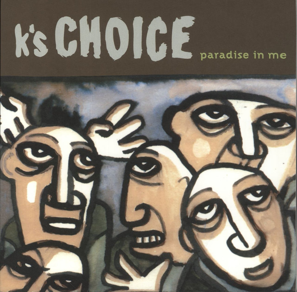 K's Choice Paradise In Me - Solid White Vinyl - Etched UK 2-LP vinyl record set (Double LP Album) MOVLP1543