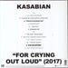 Kasabian For Crying Out Loud - 180gm + CD UK vinyl LP album (LP record) 889854180317