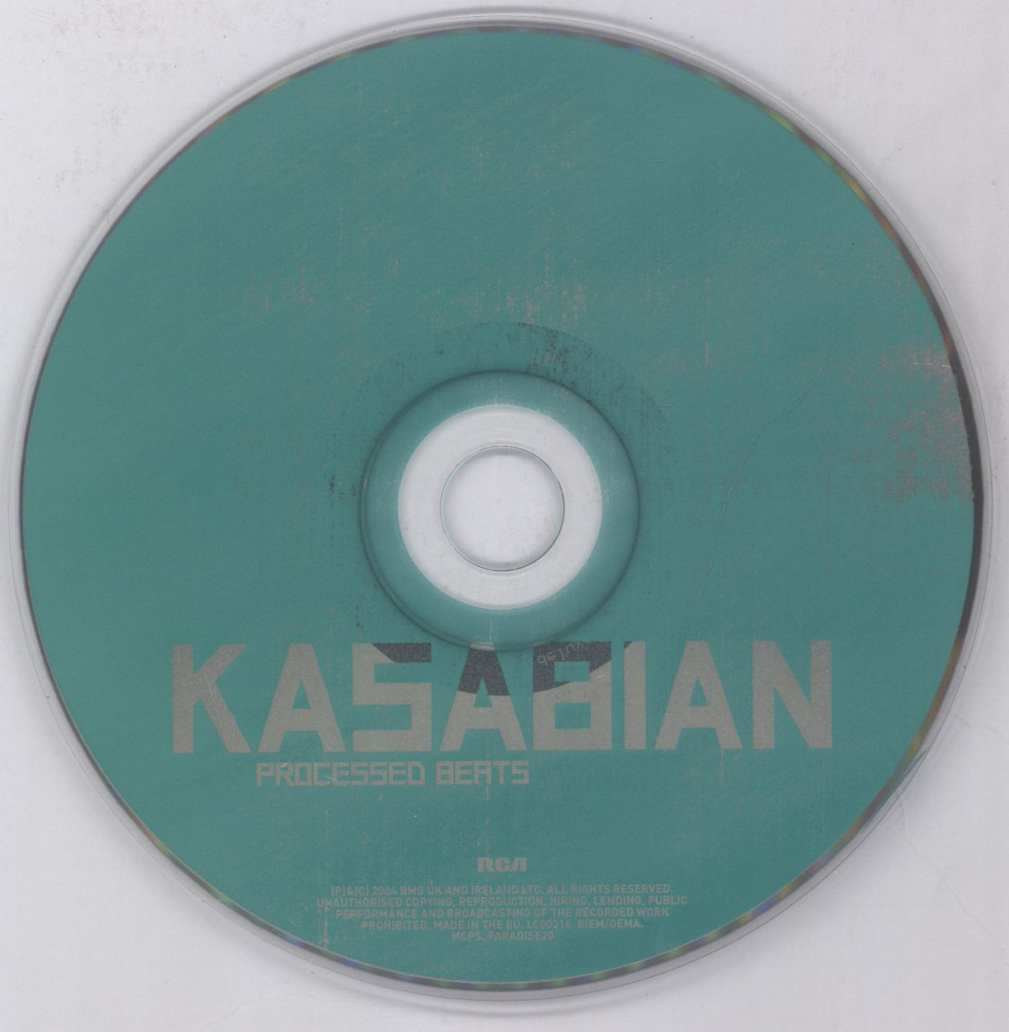 Kasabian Processed Beats UK 2-CD single set (Double CD single) KAB2SPR302716