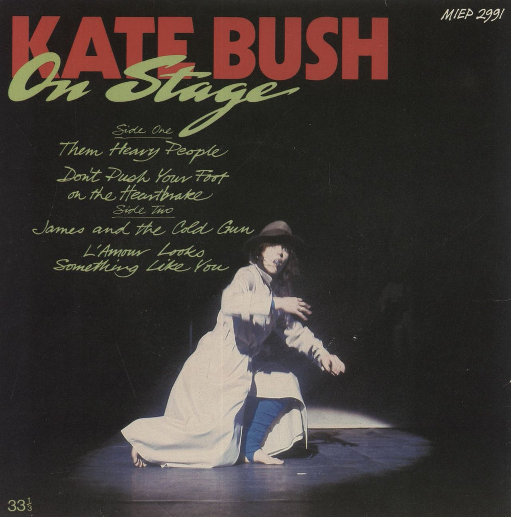 Kate Bush On Stage - Gatefold - EX UK 7" vinyl single (7 inch record / 45)