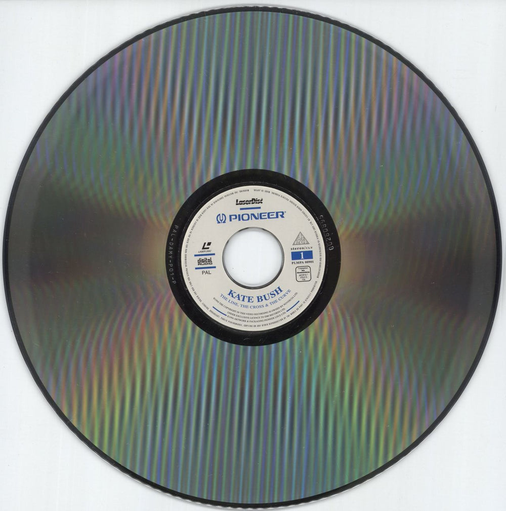 Kate Bush The Line, The Cross & The Curve Japanese laserdisc / lazerdisc BUSLZTH205824