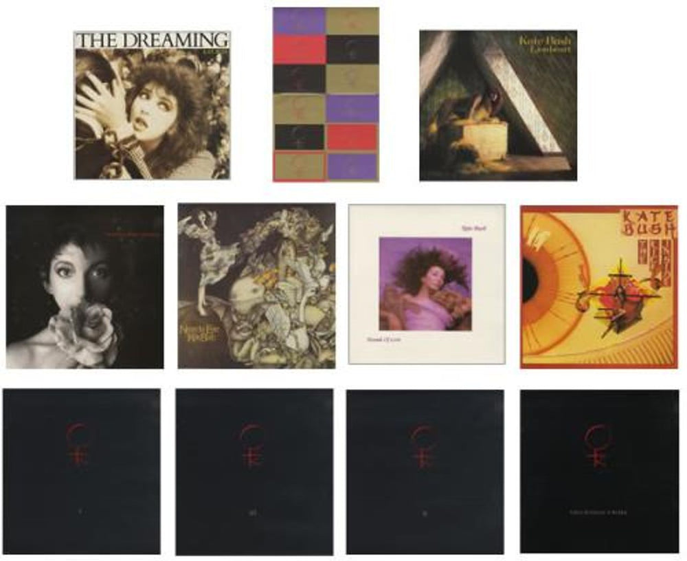 Kate Bush This Woman's Work + Stickers UK Vinyl Box Set BUSVXTH78373