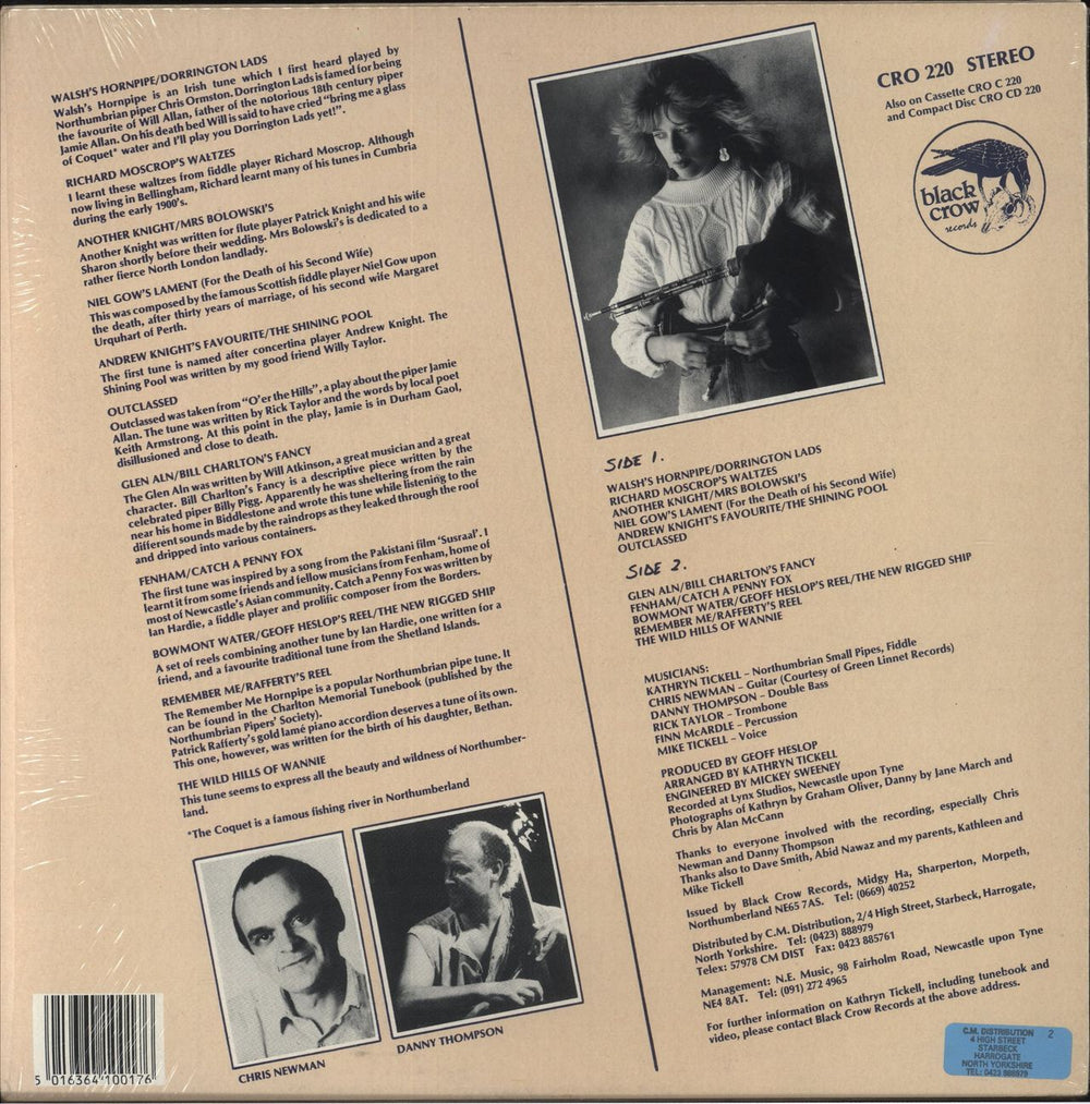 Kathryn Tickell Common Ground - Shrink UK vinyl LP album (LP record) 5016364100176