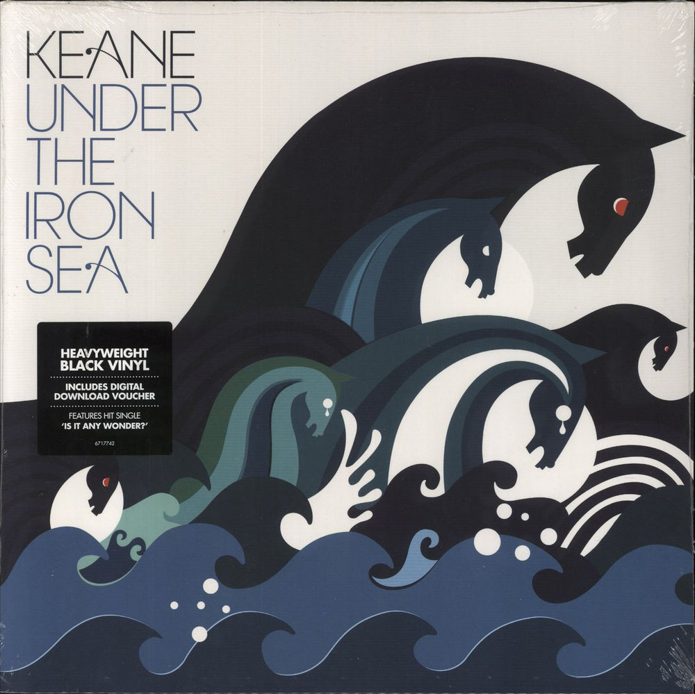 Keane (00s) Under The Iron Sea - 180gram UK vinyl LP album (LP record) 6717742