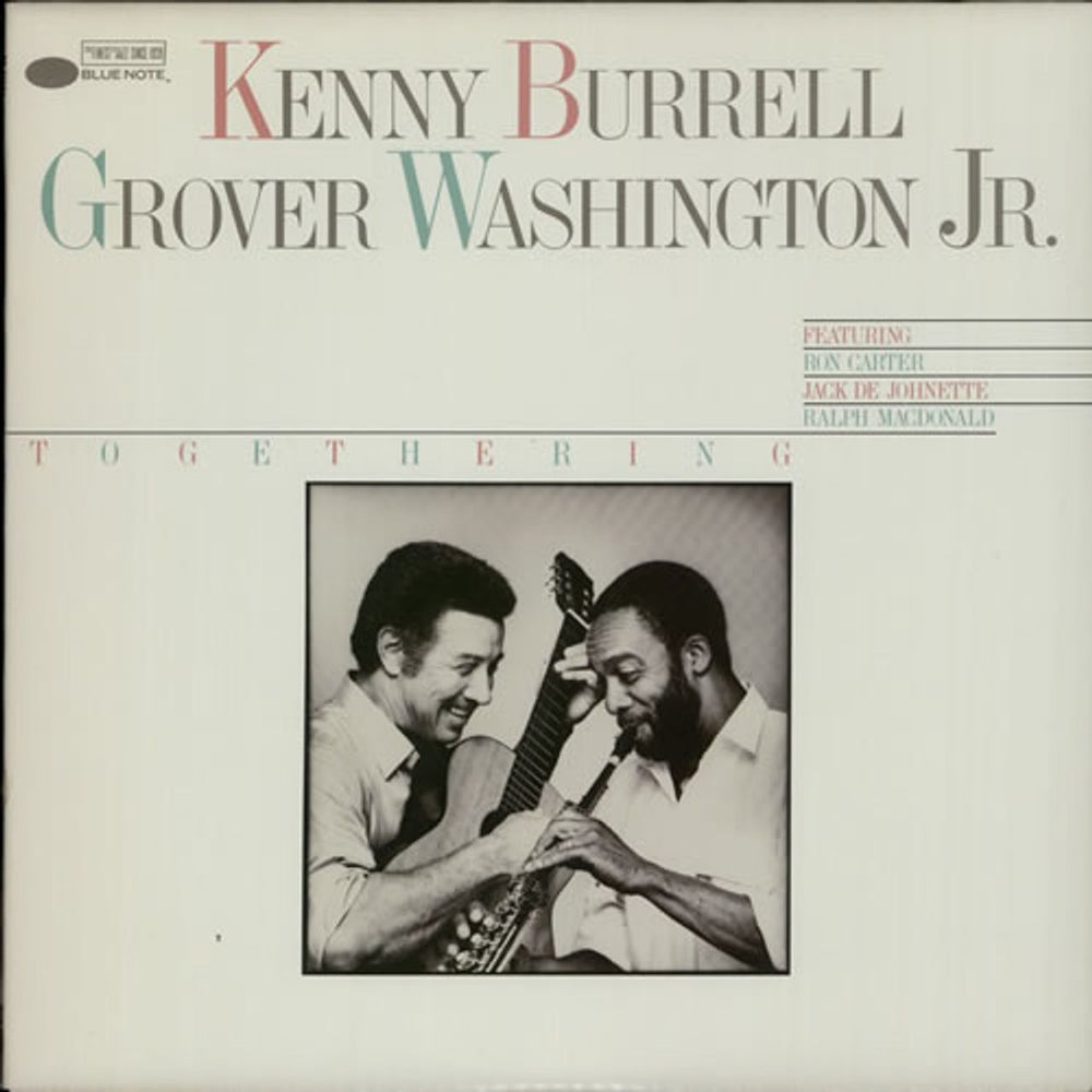 Kenny Burrell Togethering US vinyl LP album (LP record) BT85106