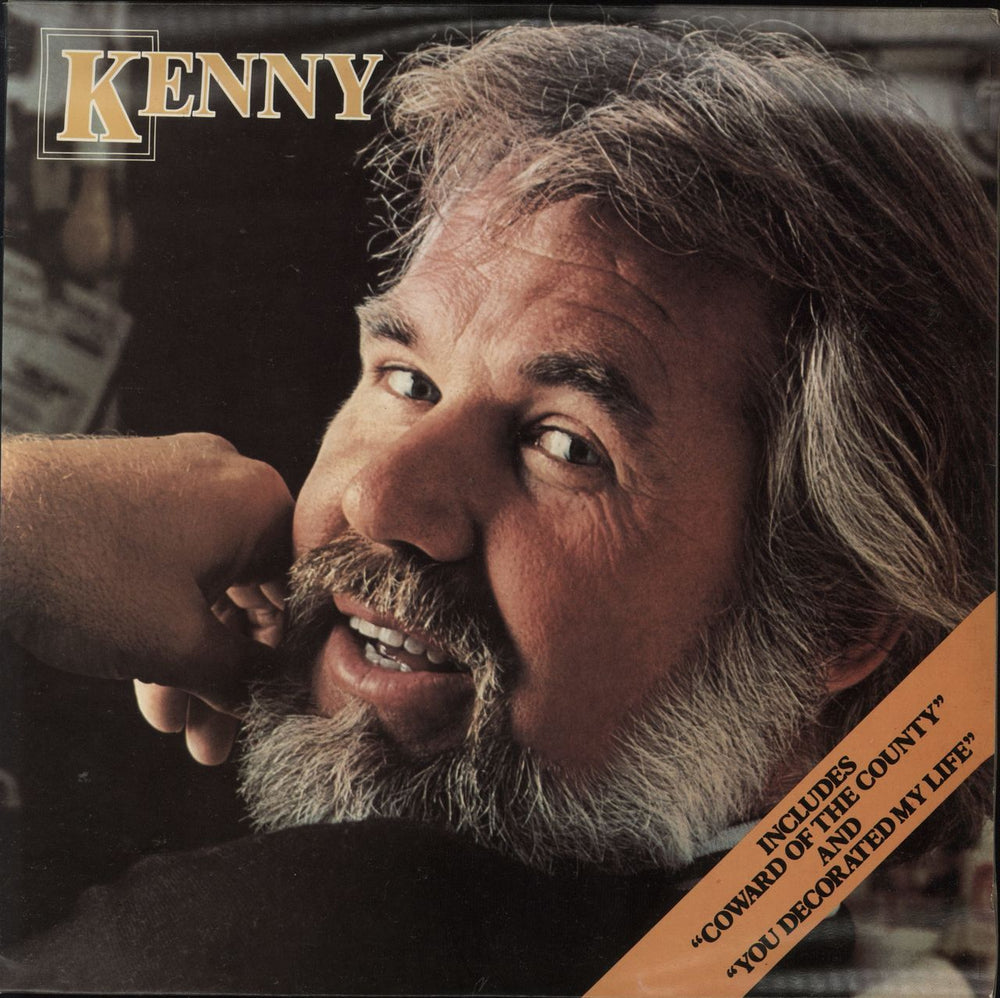 Kenny Rogers & The First Edition Kenny Greek vinyl LP album (LP record) 14C062-82739