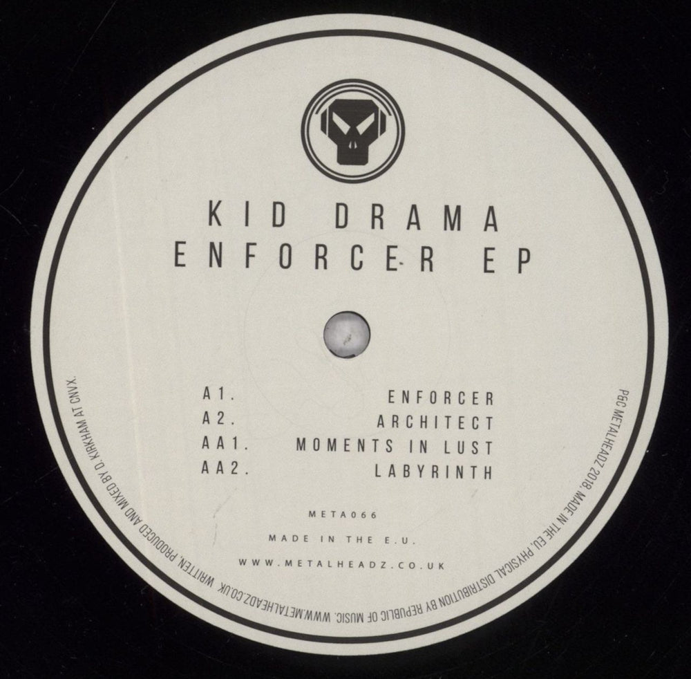 Kid Drama Enforcer EP UK 12" vinyl single (12 inch record / Maxi-single) 7NN12EN843483