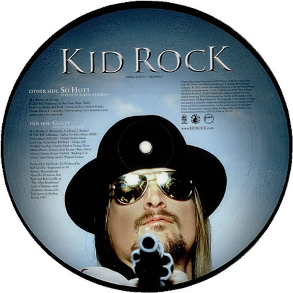 Kid Rock So Hott UK 7" vinyl picture disc (7 inch picture disc single) KDR7PSO426402