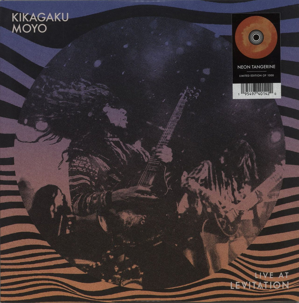 Kikagaku Moyo Live At Levitation - Neon Tangerine Vinyl US vinyl LP album (LP record) RVRB-046
