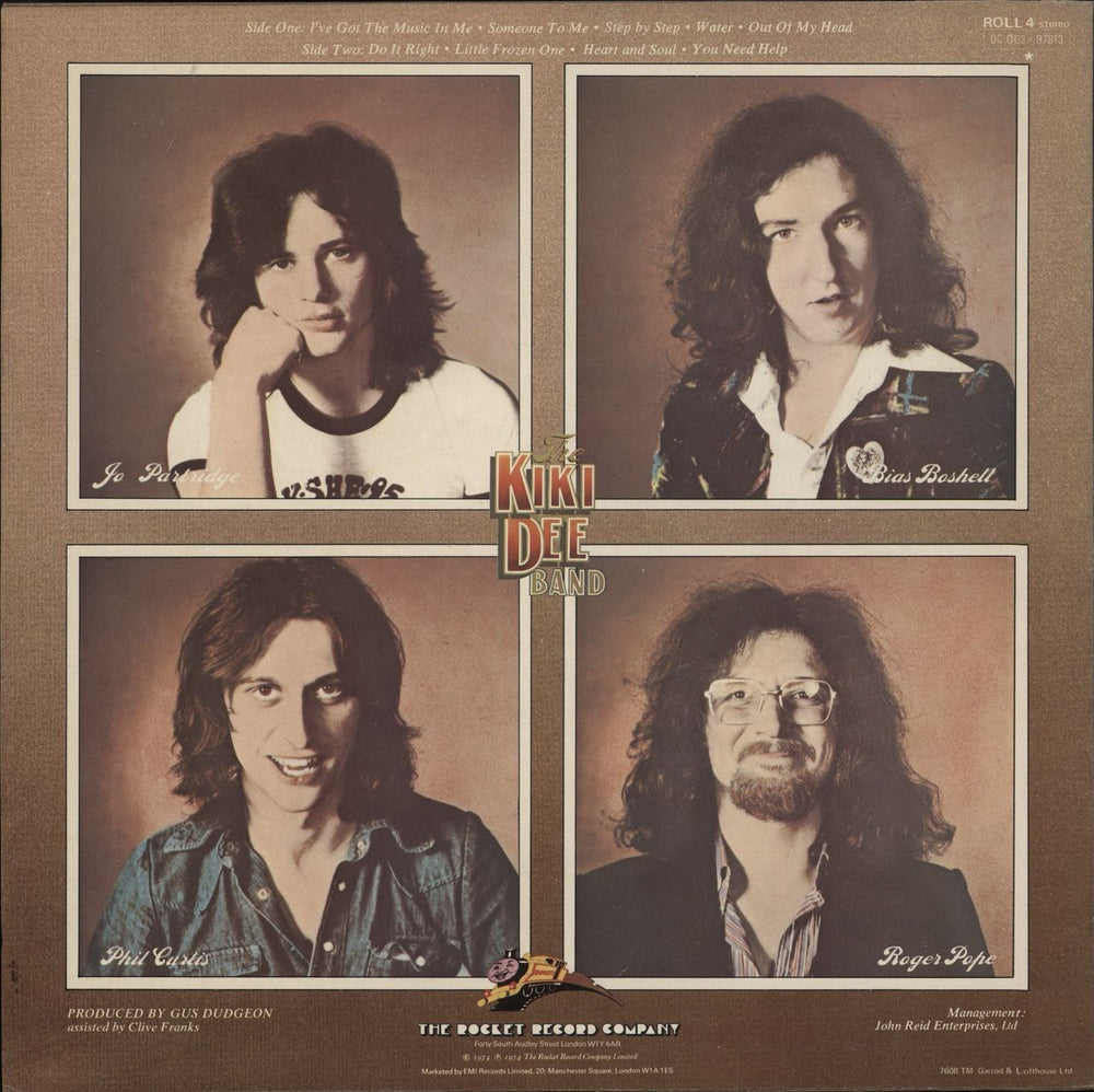 Kiki Dee I've Got The Music In Me UK vinyl LP album (LP record)