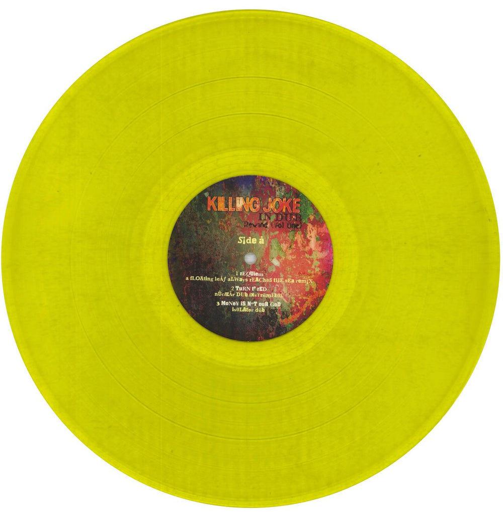 Killing Joke In Dub Rewind [Vol One] - Yellow Vinyl & Green Vinyl UK 2-LP vinyl record set (Double LP Album) KIL2LIN838917