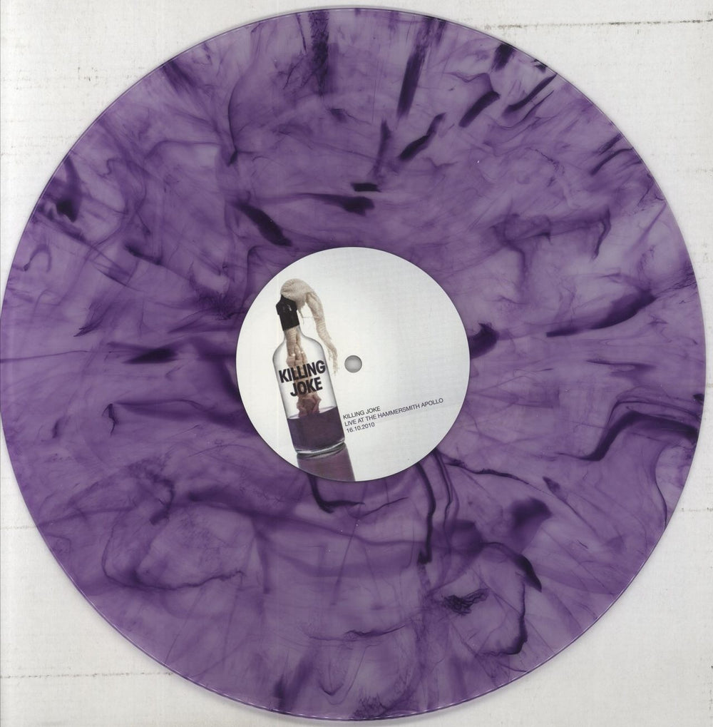 Killing Joke Live At Hammersmith Apollo - Volumes 2 - Purple Swirl Vinyl UK 2-LP vinyl record set (Double LP Album) KIL2LLI860924
