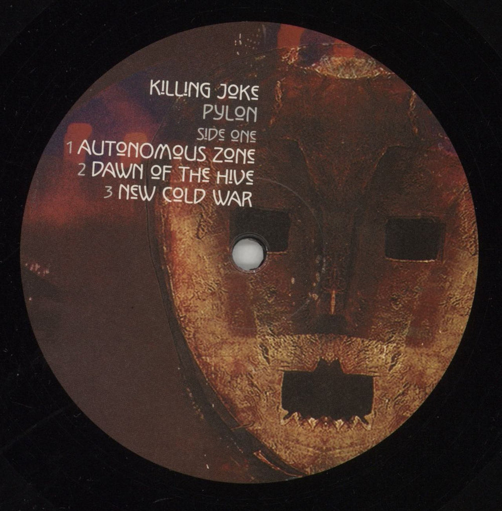 Killing Joke Pylon - Black Vinyl UK 2-LP vinyl record set (Double LP Album) KIL2LPY866257