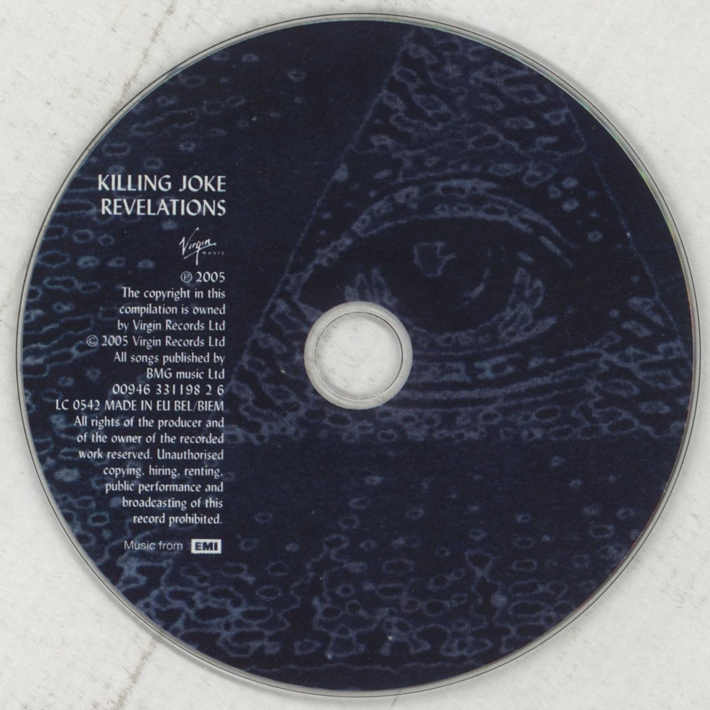 Killing Joke Revelations UK CD album (CDLP) KILCDRE328489