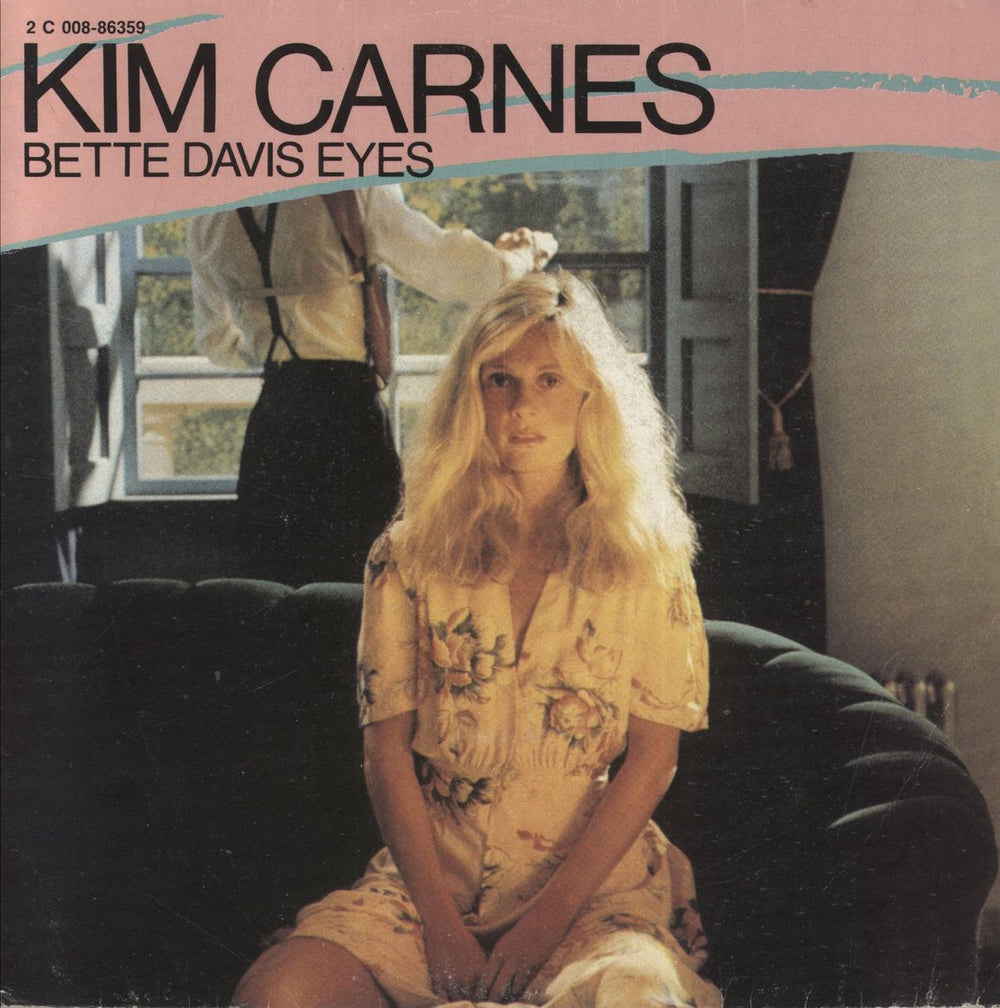 Kim Carnes Bette Davis Eyes French 7" vinyl single (7 inch record / 45) 2C 008-86.359