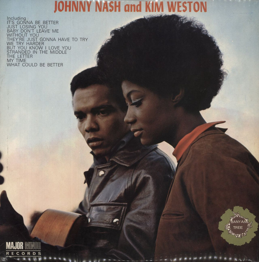 Kim Weston Johnny Nash & Kim Weston UK vinyl LP album (LP record) SMLP54