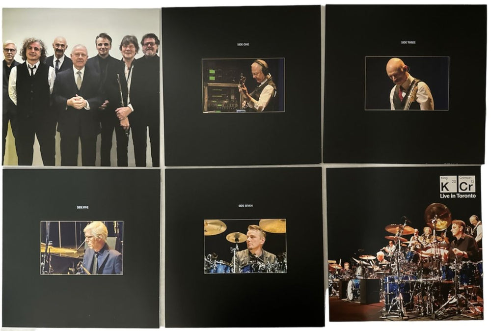 King Crimson Live In Toronto US Vinyl Box Set KNCVXLI826601