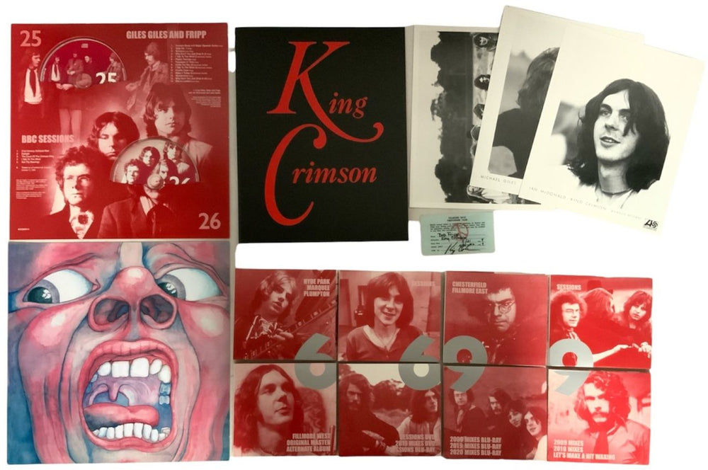 King Crimson The Complete 1969 Recordings UK CD Album Box Set