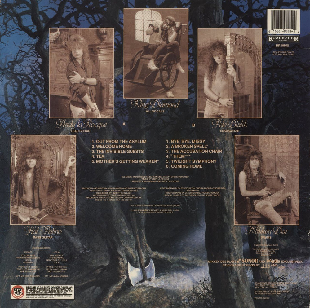 King Diamond Them US vinyl LP album (LP record) 016861955014