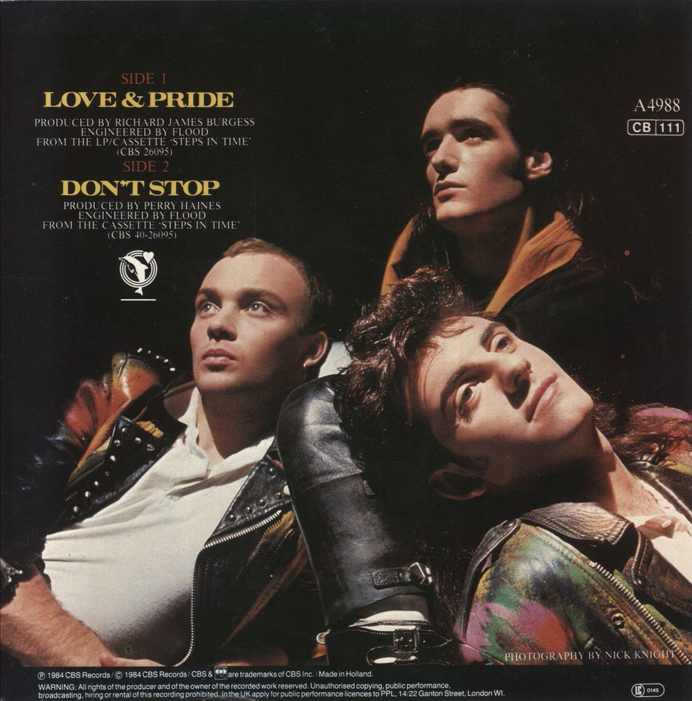 King Love & Pride UK 7" vinyl single (7 inch record / 45)