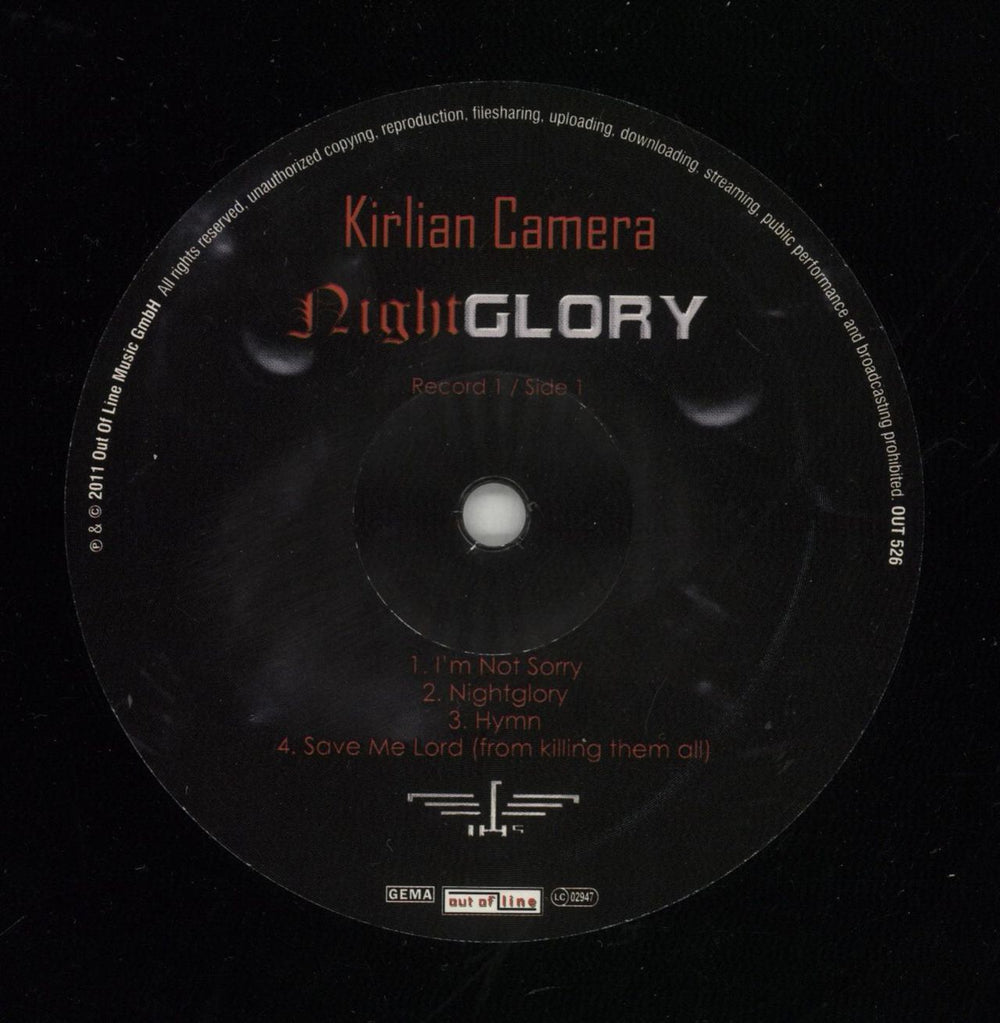 Kirlian Camera Nightglory German 2-LP vinyl record set (Double LP Album) 89T2LNI865397