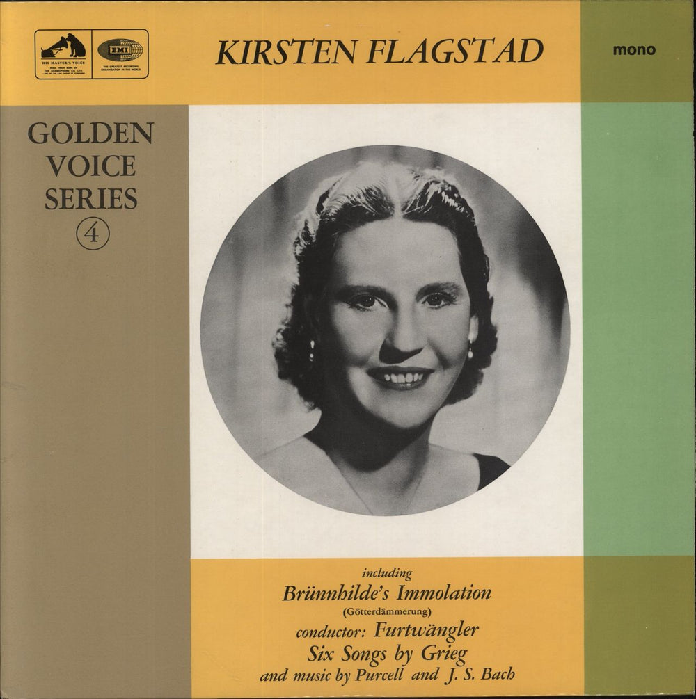 Kirsten Flagstad Kirsten Flagstad UK vinyl LP album (LP record) HQM1057