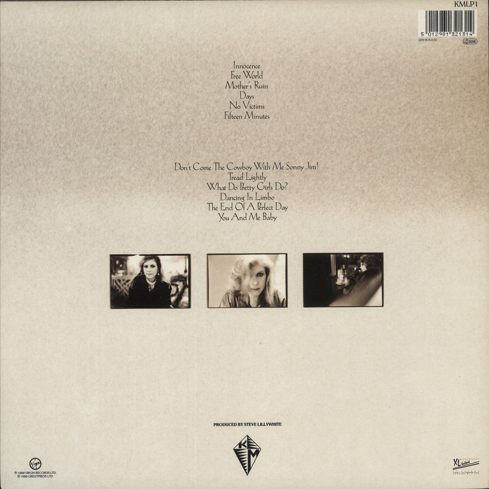 Kirsty MacColl Kite UK vinyl LP album (LP record) 5012981321314