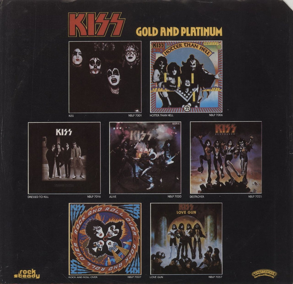 Kiss Alive II - EX US 2-LP vinyl record set (Double LP Album) 1977