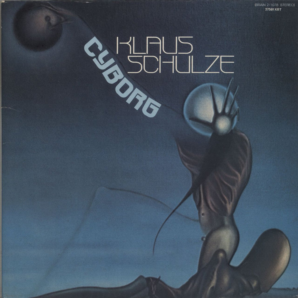 Klaus Schulze Cyborg Belgian 2-LP vinyl record set (Double LP Album) 27581XBT