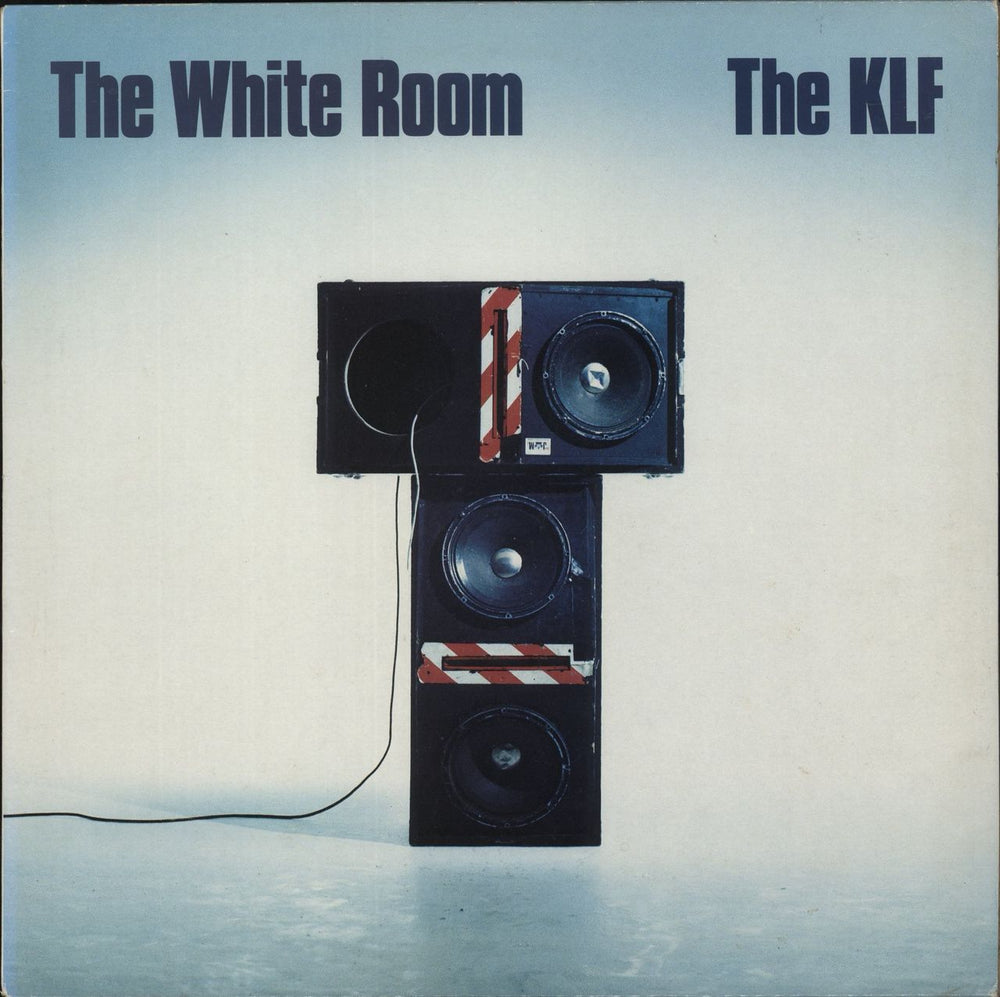 KLF The White Room + Merchandise insert - EX UK vinyl LP album (LP record) JAMSLP006