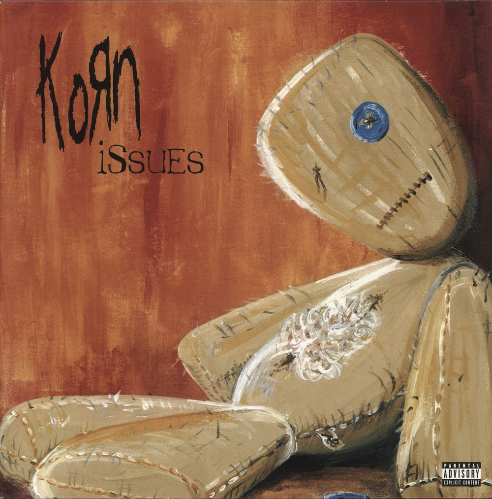 Korn Issues German 2-LP vinyl record set (Double LP Album) 19075843981