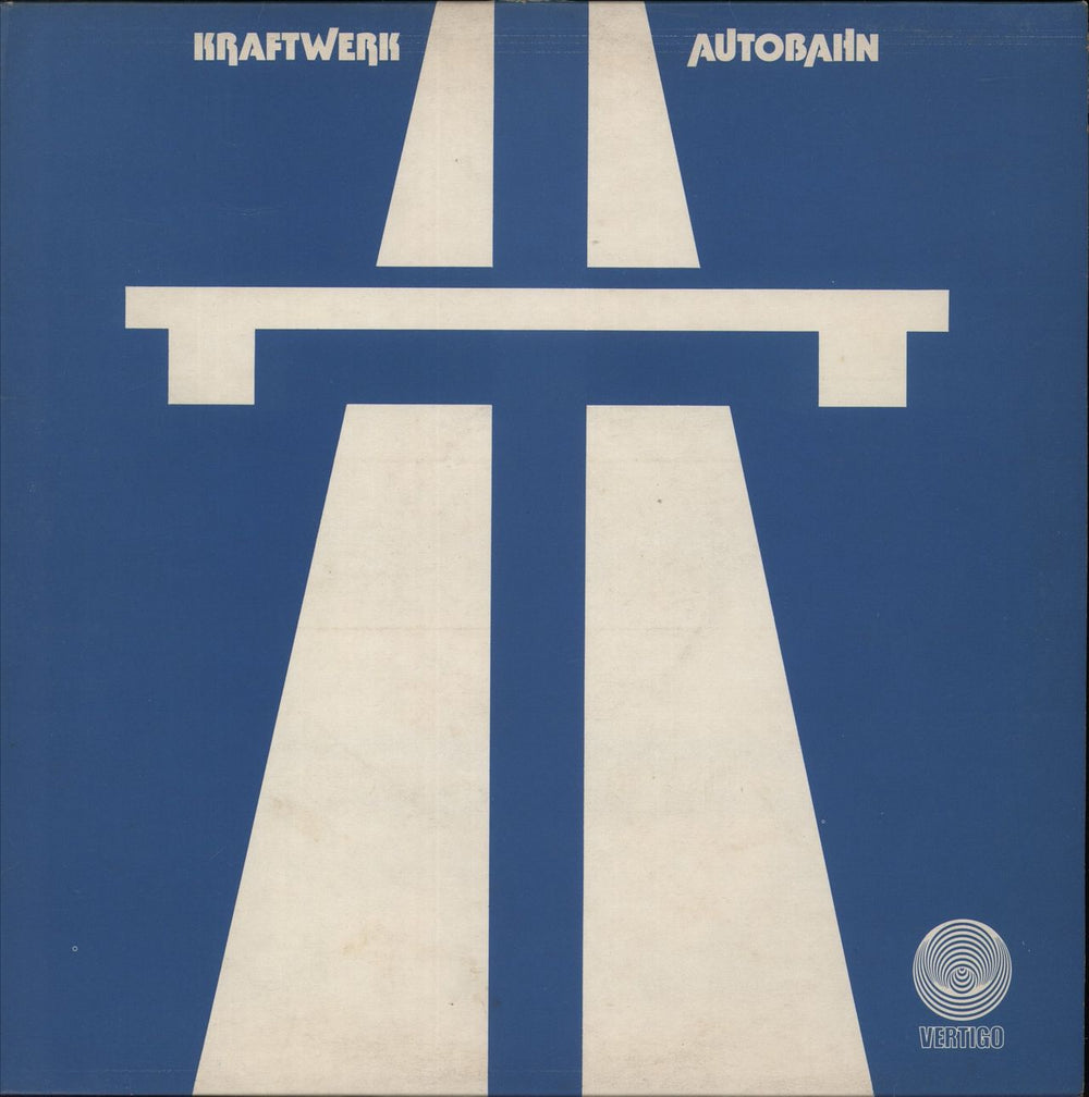 Kraftwerk Autobahn - 2nd - VG UK vinyl LP album (LP record) 6360620
