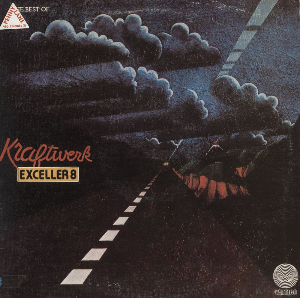 Kraftwerk Exceller 8 - EX New Zealand vinyl LP album (LP record) 6360629