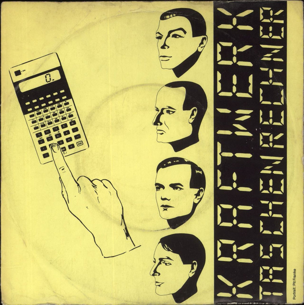 Kraftwerk Taschenrechner - VG German 7" vinyl single (7 inch record / 45) 1C006-46-365