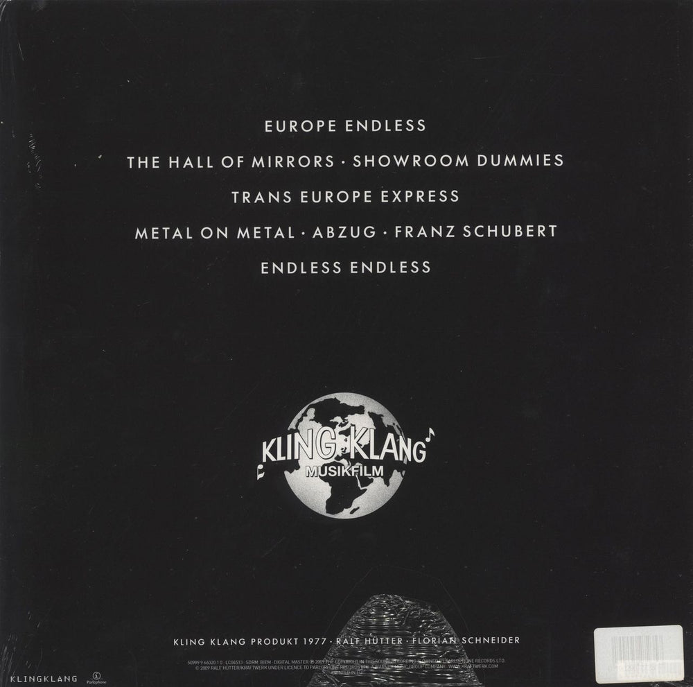 Kraftwerk Trans Europe Express - Clear Vinyl + English Hype Sticker - Sealed UK vinyl LP album (LP record) 190295272357