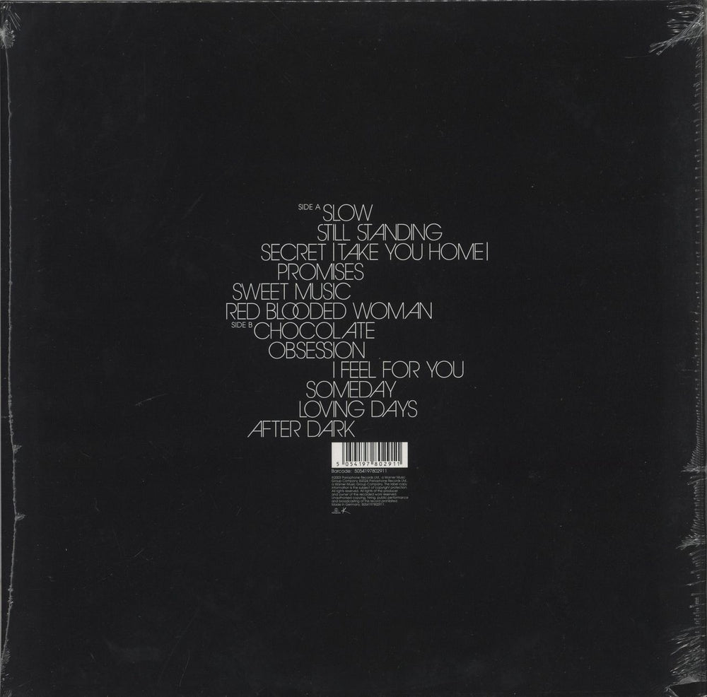 Kylie Minogue Body Language - Sealed UK vinyl LP album (LP record) 5054197802911