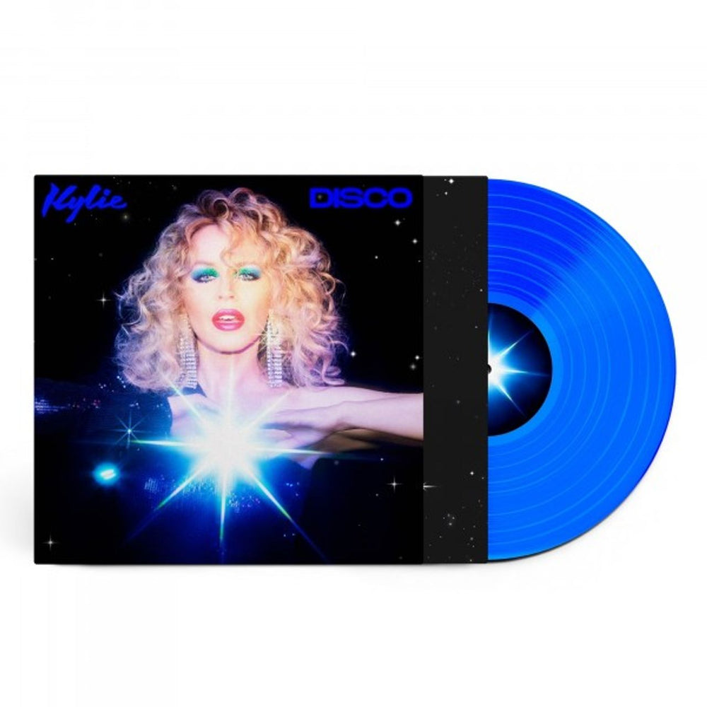 Kylie Minogue Disco - Blue Vinyl - Sealed UK vinyl LP album (LP record) 538634041