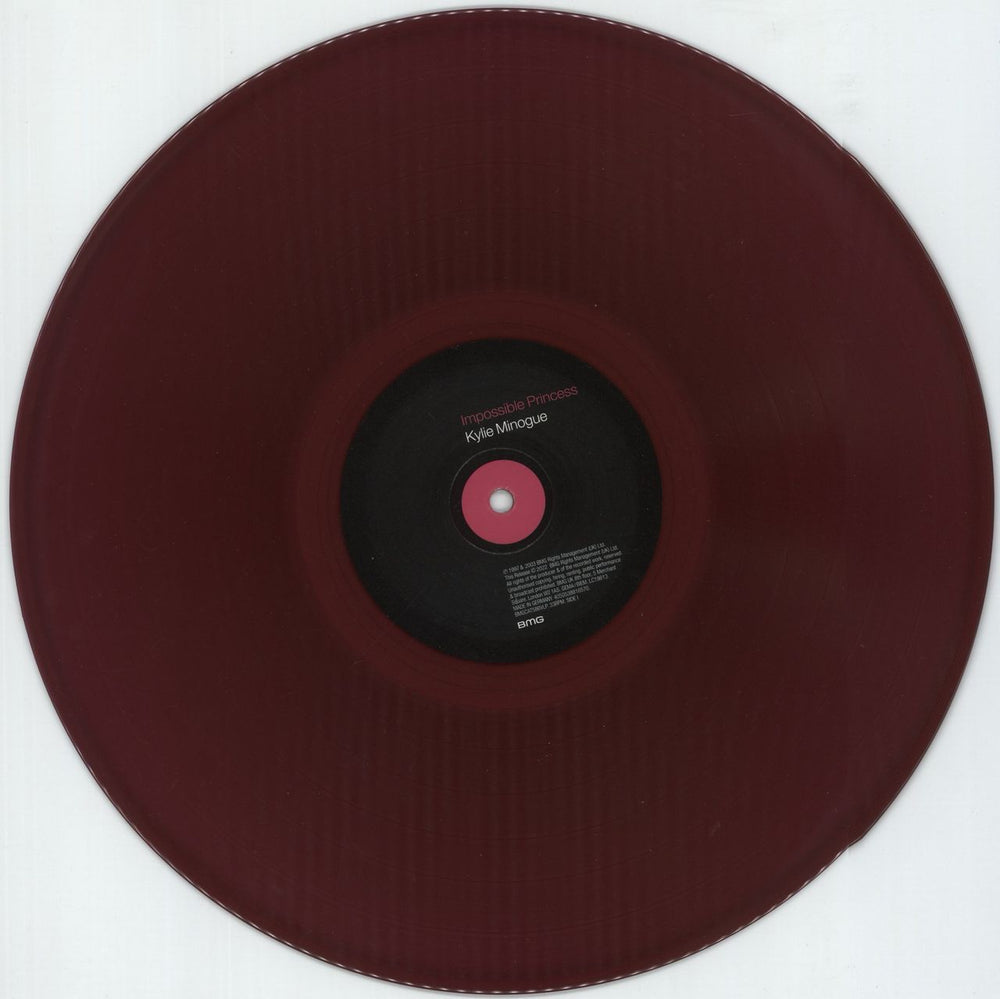 Kylie Minogue Impossible Princess: 25th Anniversary - Violet Vinyl UK vinyl LP album (LP record) KYLLPIM871757